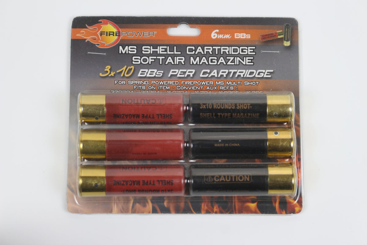 MS Shell Cartridge Shotgun Shells (6-pakning)